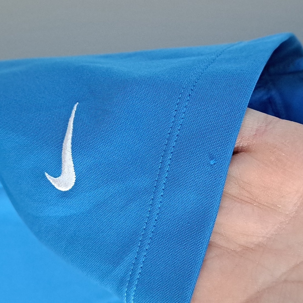 Nike Golf Tour Performance Blue Dri-Fit Lightweight Athletic Polo Shirt Men’s - Picture 5 of 11